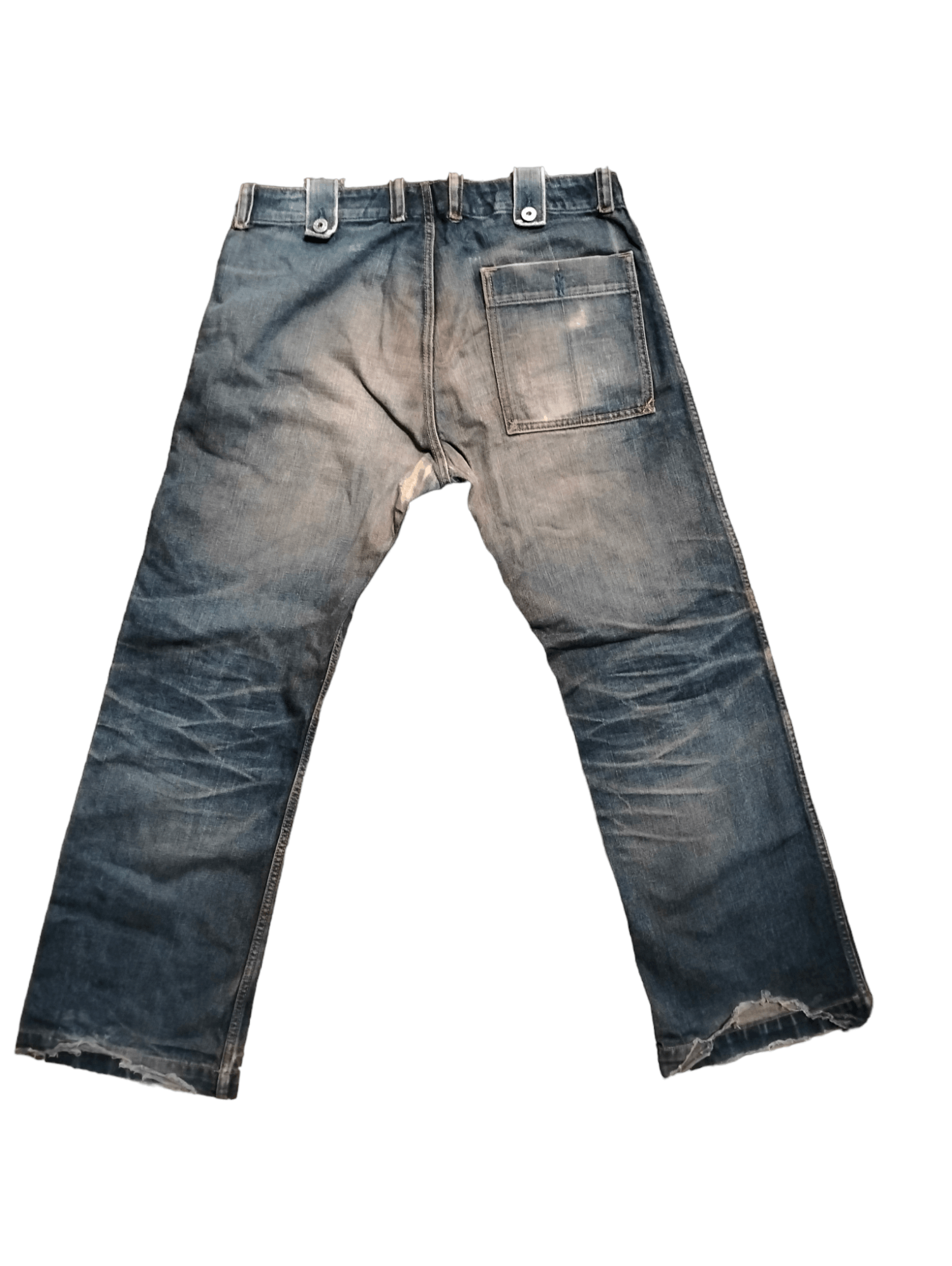 Diesel Offer💥 Distressed Diesel Denim Pants Seditionries Style Size US 35 - 2 Thumbnail