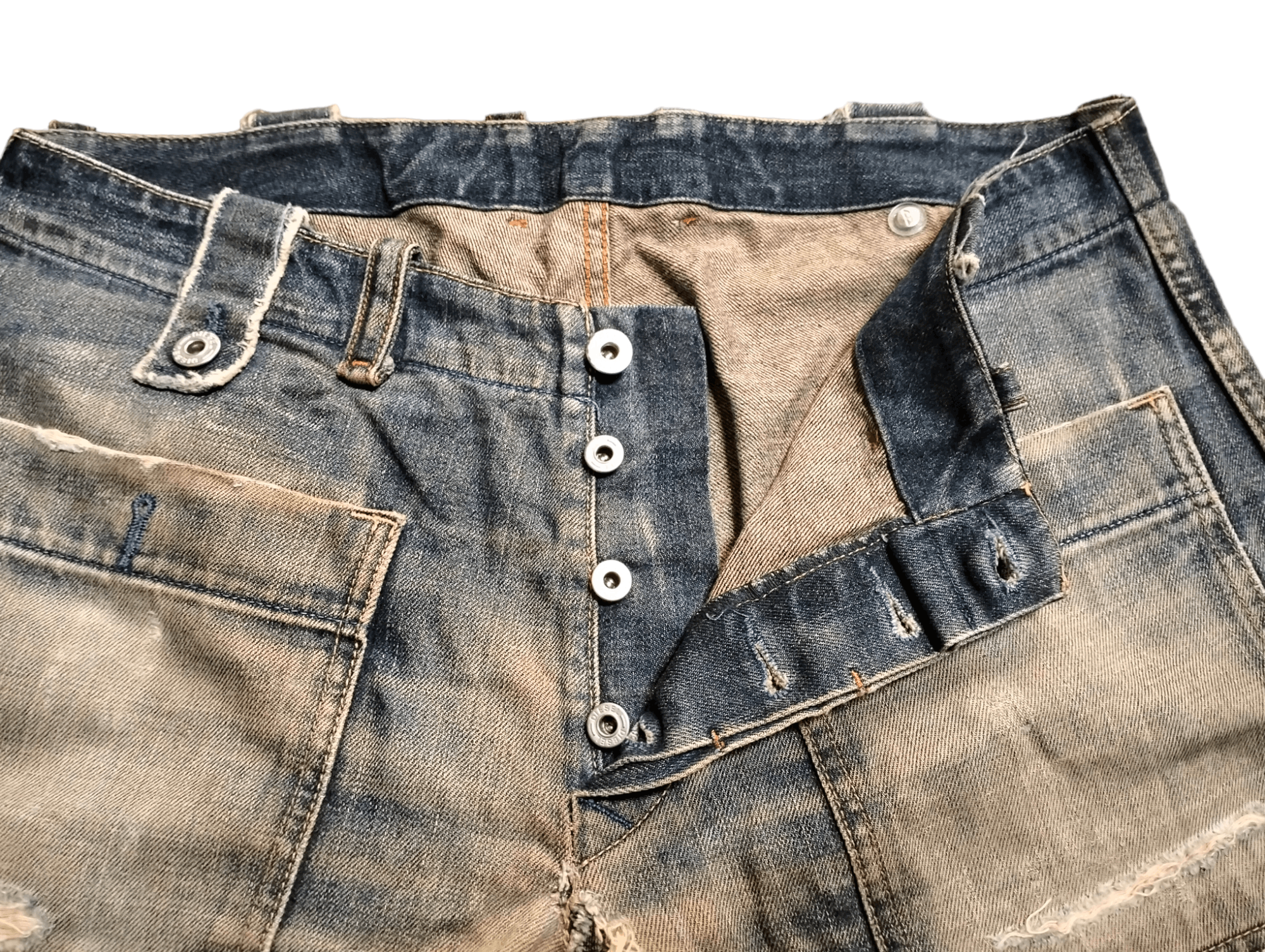 Diesel Offer💥 Distressed Diesel Denim Pants Seditionries Style Size US 35 - 5 Thumbnail