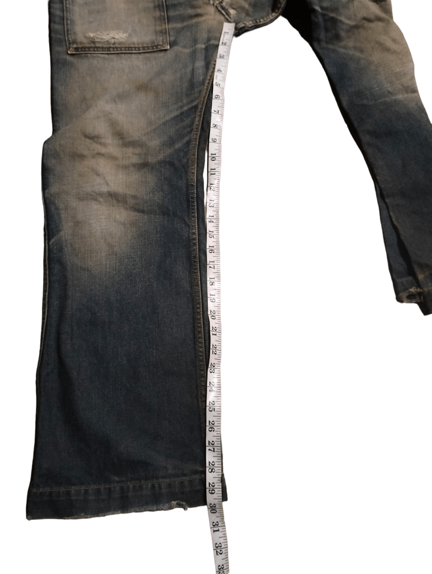 Diesel Offer💥 Distressed Diesel Denim Pants Seditionries Style Size US 35 - 22 Thumbnail
