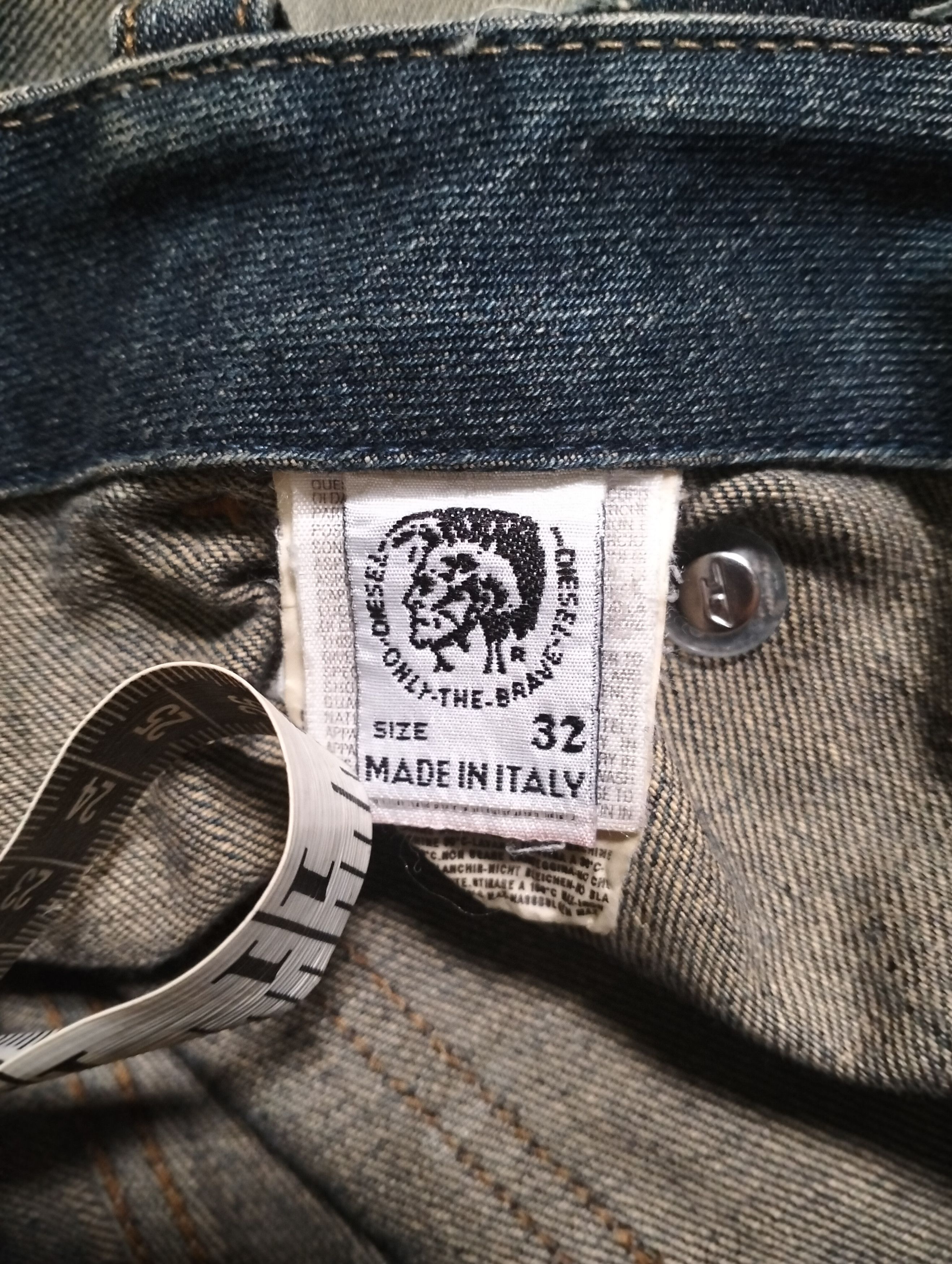 Diesel Offer💥 Distressed Diesel Denim Pants Seditionries Style Size US 35 - 21 Thumbnail