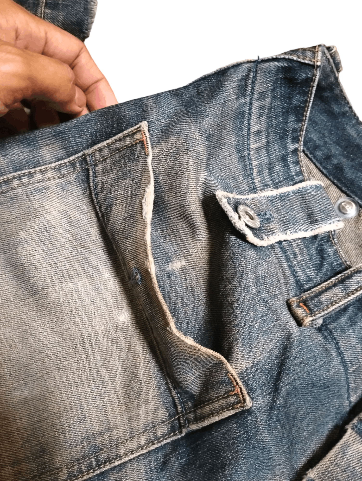 Diesel Offer💥 Distressed Diesel Denim Pants Seditionries Style Size US 35 - 15 Thumbnail
