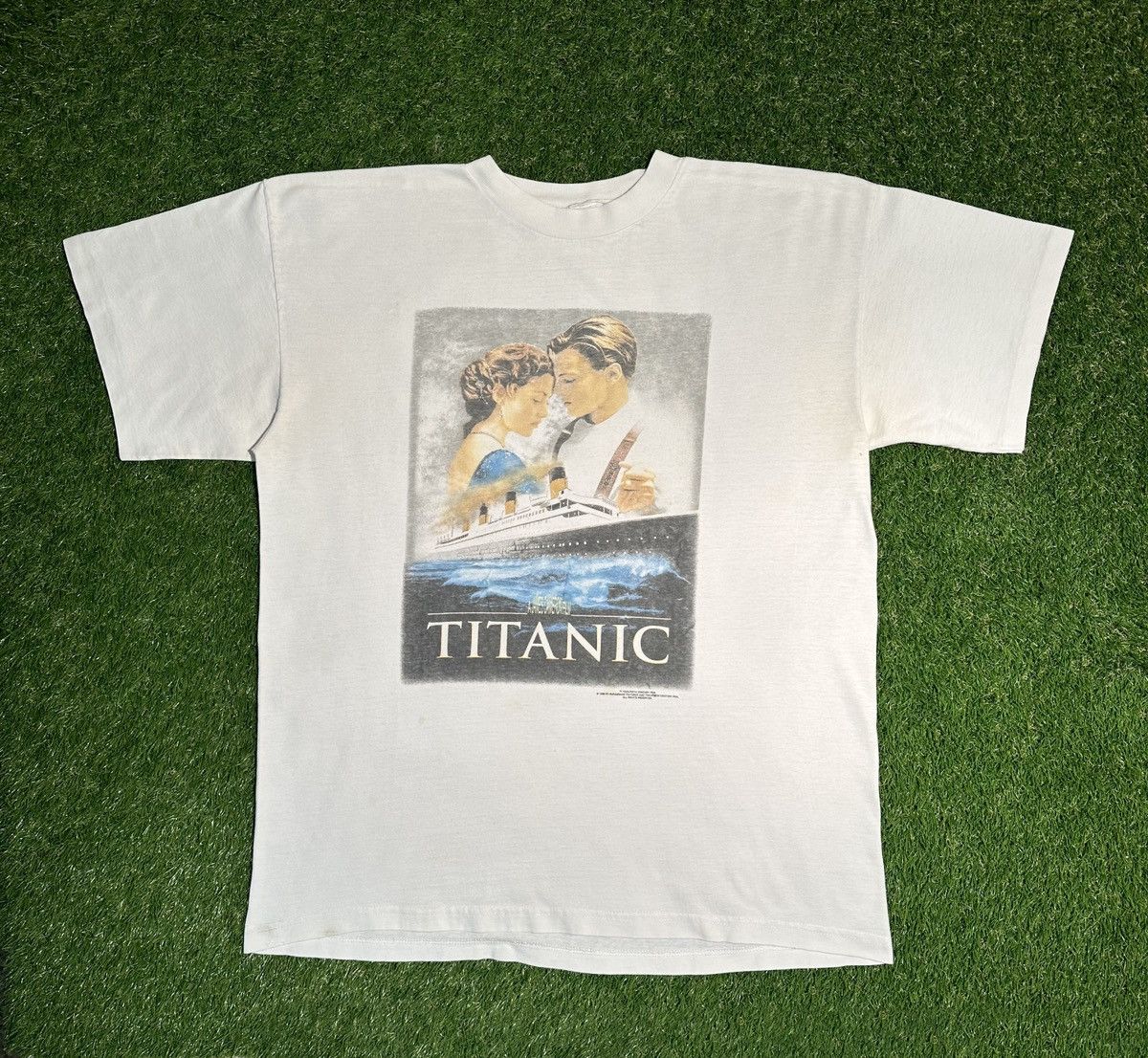 Vintage 1998 Titanic Movie Promo T-Shirt