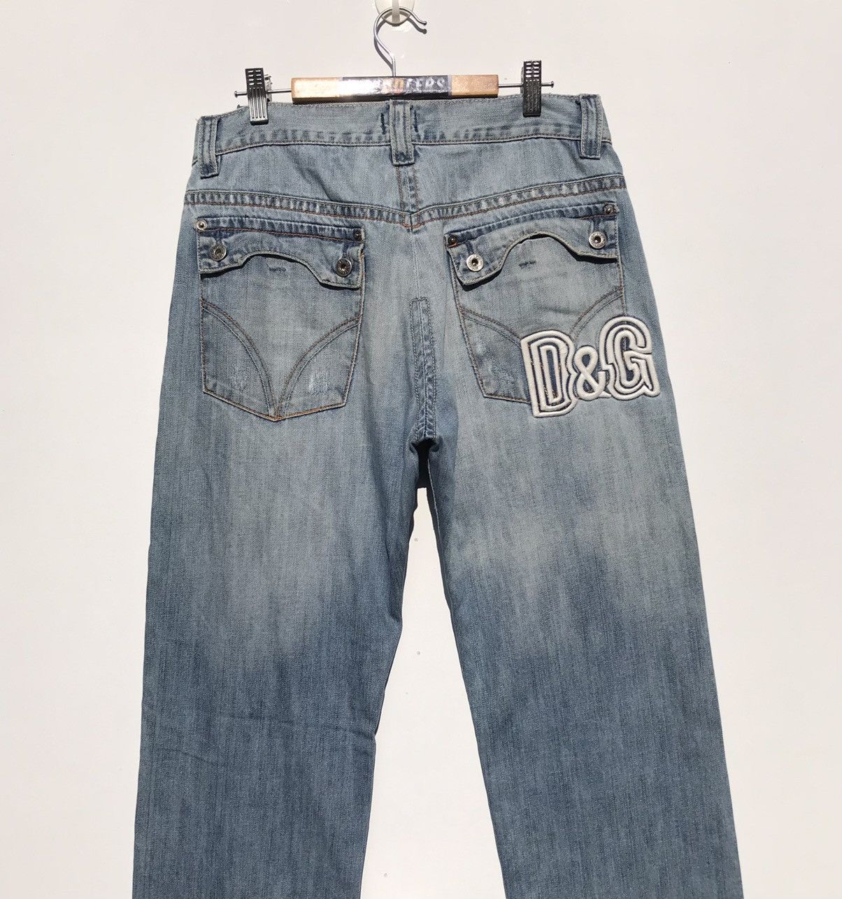 Dolce & Gabbana Vintage Dolce & Gabbana Jeans D&G Luxury Brand Distressed Size US 32 / EU 48 - 10 Thumbnail