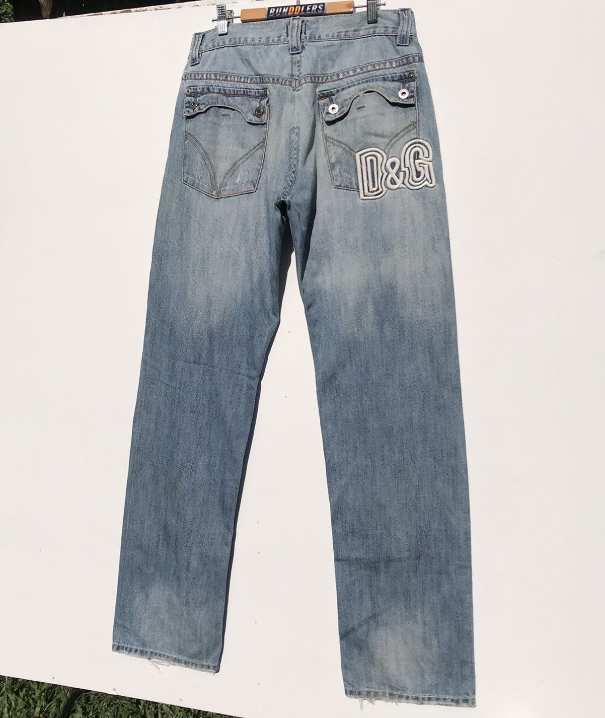 Dolce & Gabbana Vintage Dolce & Gabbana Jeans D&G Luxury Brand Distressed Size US 32 / EU 48 - 3 Thumbnail