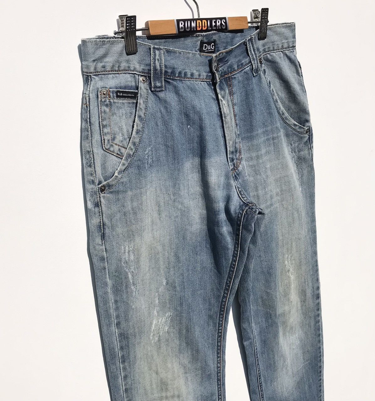 Dolce & Gabbana Vintage Dolce & Gabbana Jeans D&G Luxury Brand Distressed Size US 32 / EU 48 - 8 Thumbnail