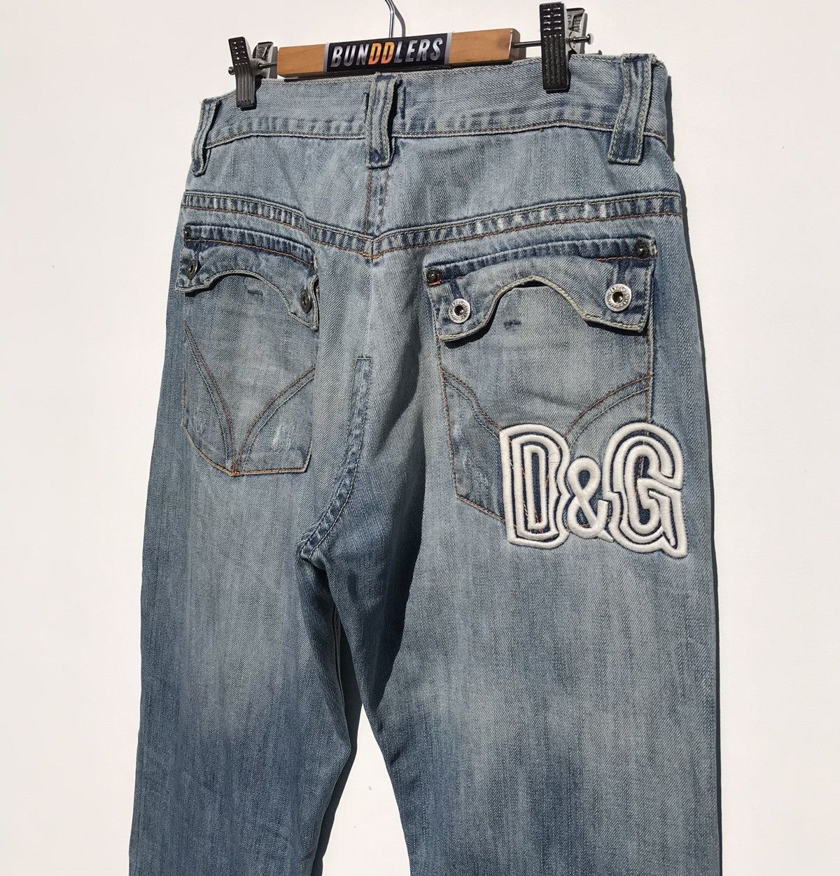 Dolce & Gabbana Vintage Dolce & Gabbana Jeans D&G Luxury Brand Distressed Size US 32 / EU 48 - 7 Thumbnail