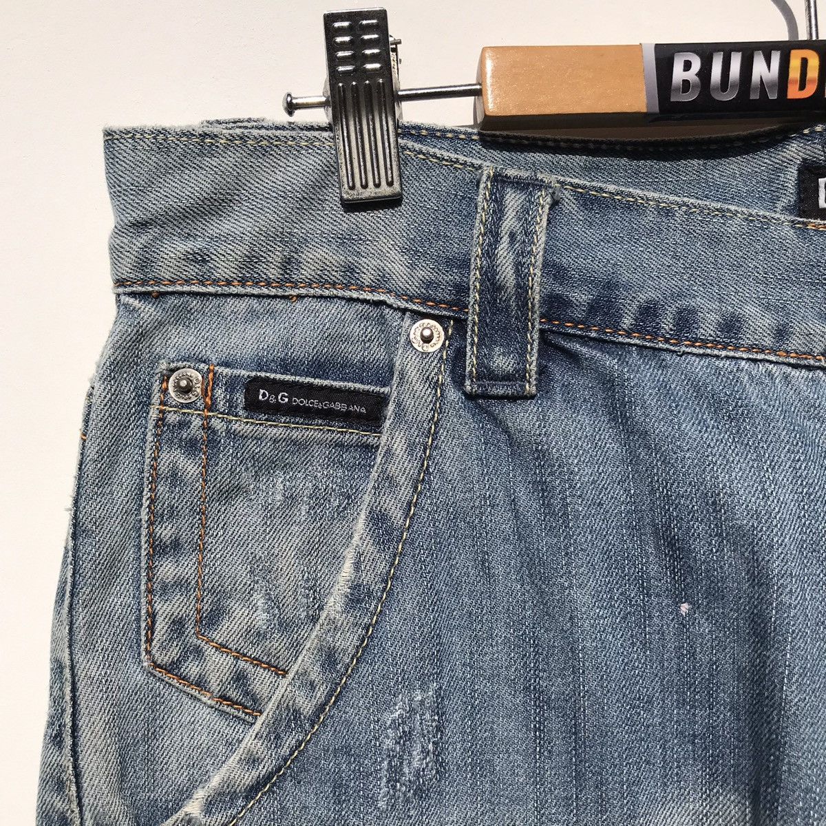 Dolce & Gabbana Vintage Dolce & Gabbana Jeans D&G Luxury Brand Distressed Size US 32 / EU 48 - 15 Thumbnail
