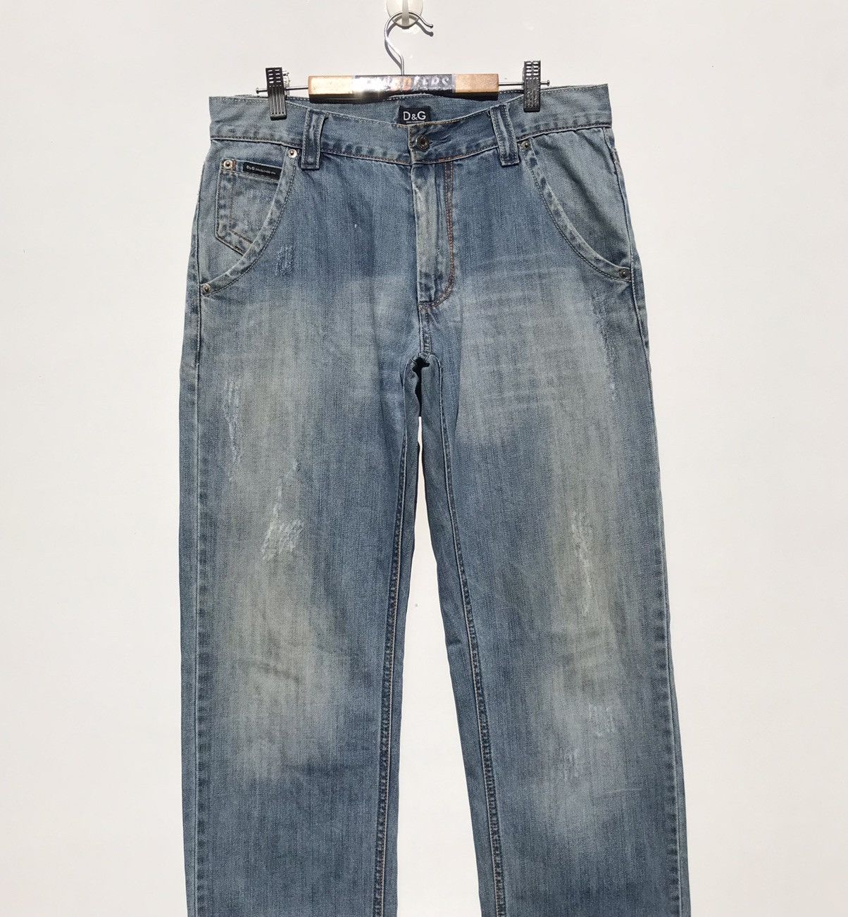 Dolce & Gabbana Vintage Dolce & Gabbana Jeans D&G Luxury Brand Distressed Size US 32 / EU 48 - 11 Thumbnail