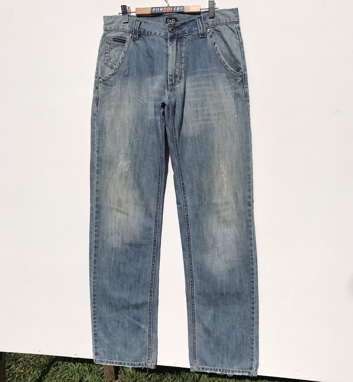 Dolce & Gabbana Vintage Dolce & Gabbana Jeans D&G Luxury Brand Distressed Size US 32 / EU 48 - 4 Thumbnail