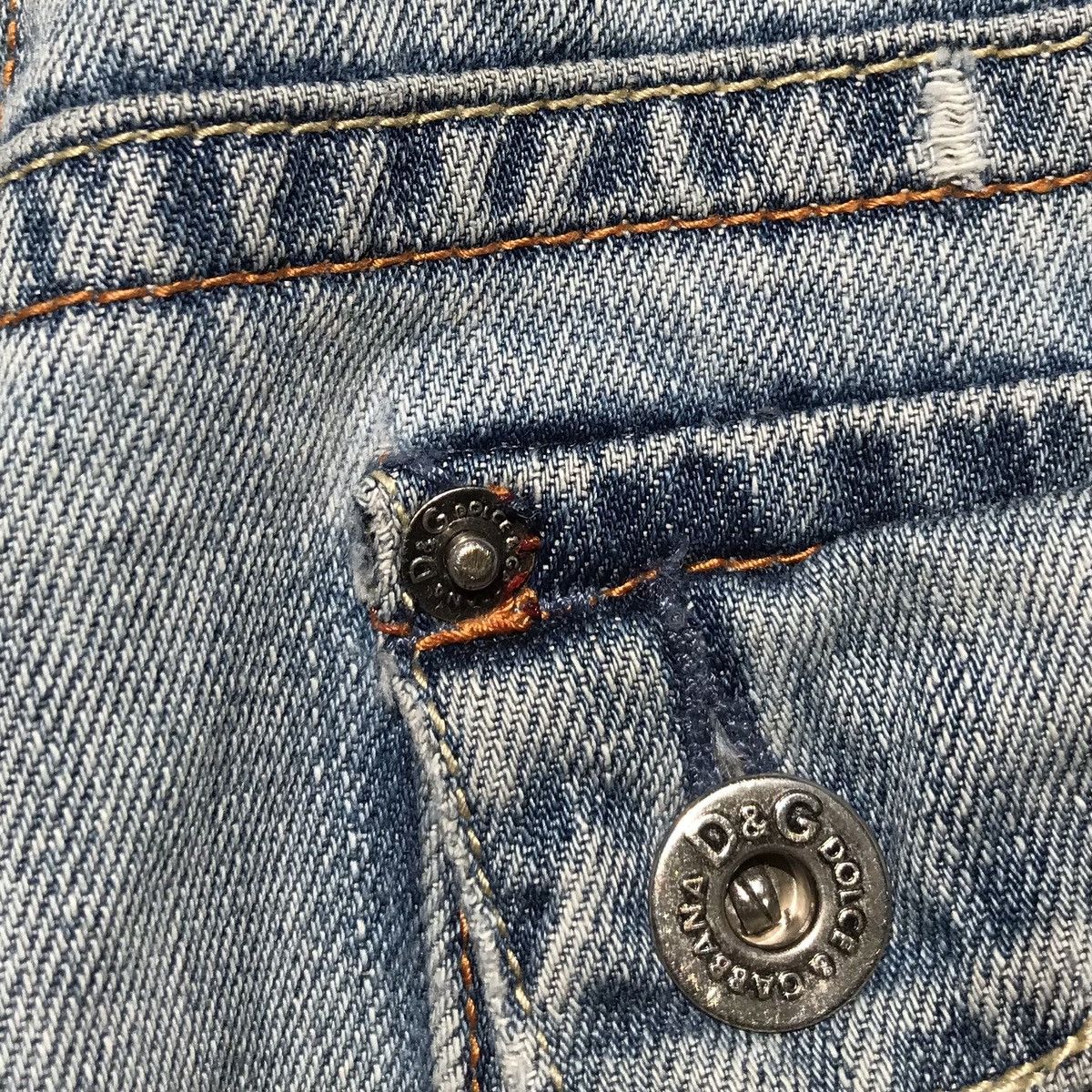 Dolce & Gabbana Vintage Dolce & Gabbana Jeans D&G Luxury Brand Distressed Size US 32 / EU 48 - 21 Thumbnail