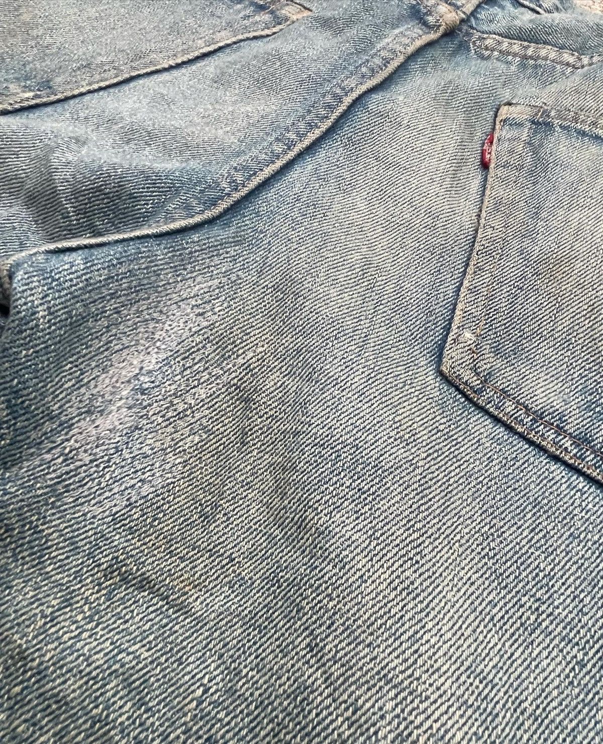 Denime × Japanese Brand × Vintage Denime Vintage Selvedge Aging & Distressed Denim Size US 33 - 8 Thumbnail