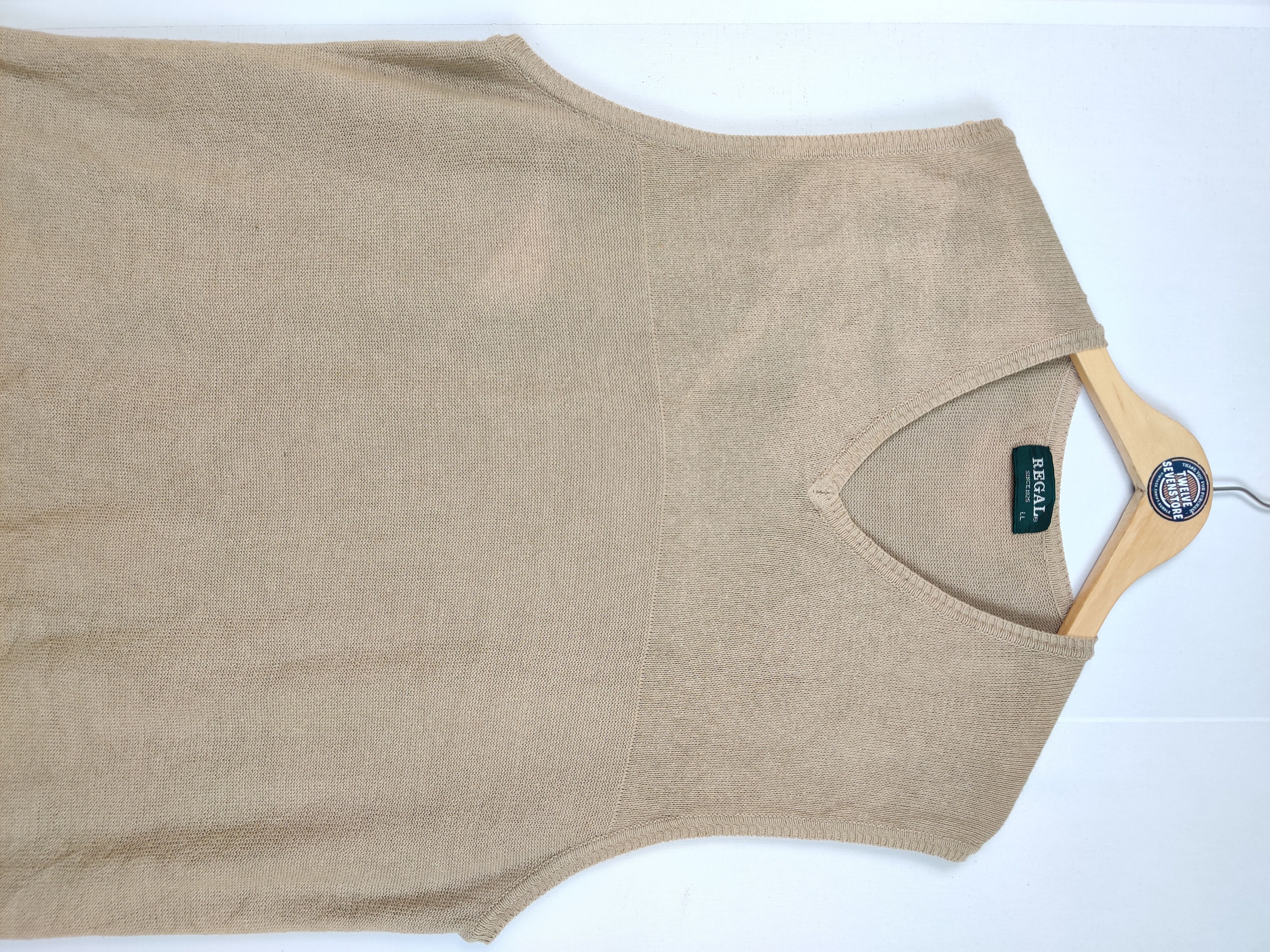 REGAL Vintage 90's Regal Knit Vest Size US L / EU 52-54 / 3 - 3 Thumbnail