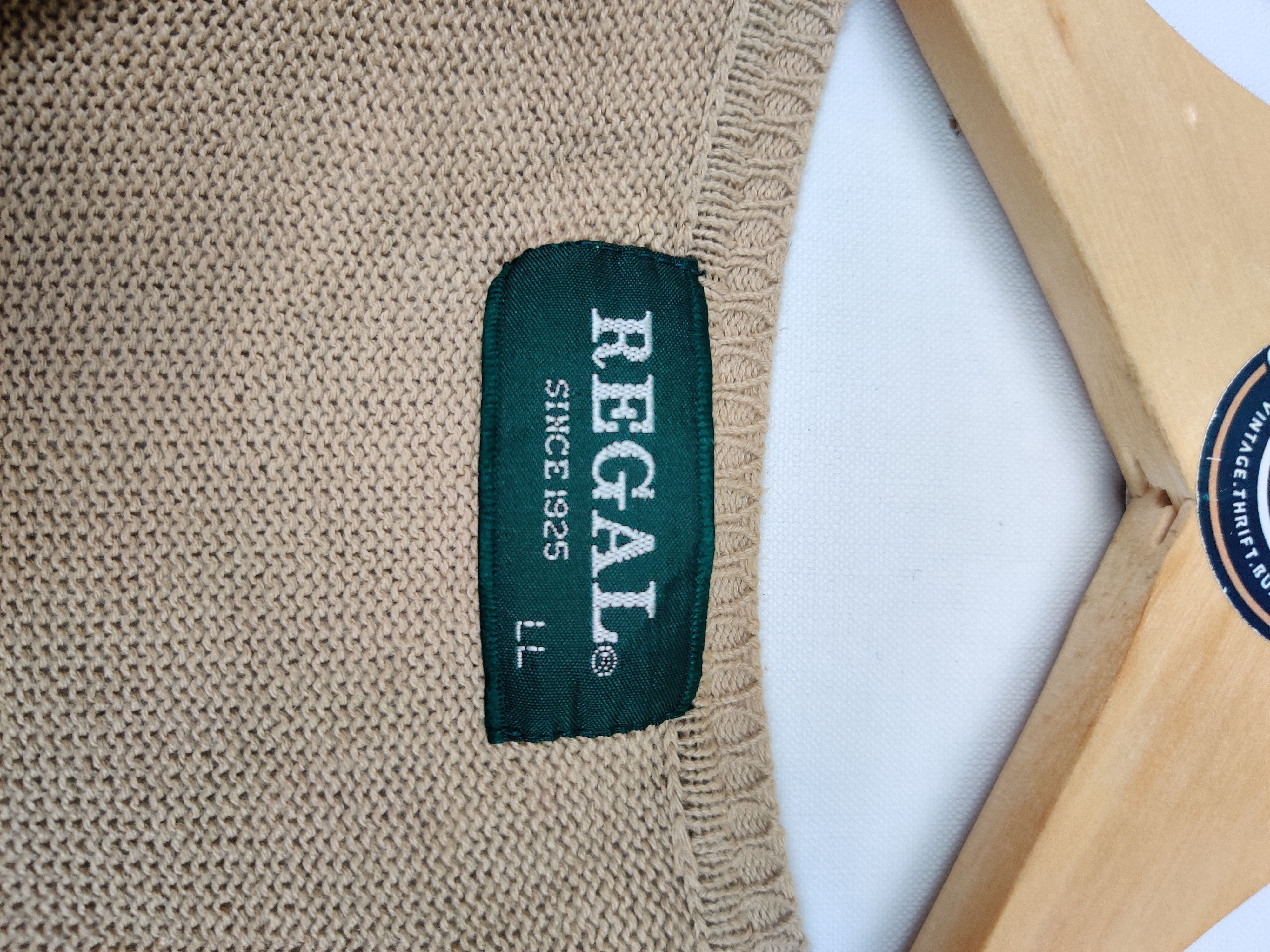 REGAL Vintage 90's Regal Knit Vest Size US L / EU 52-54 / 3 - 6 Thumbnail