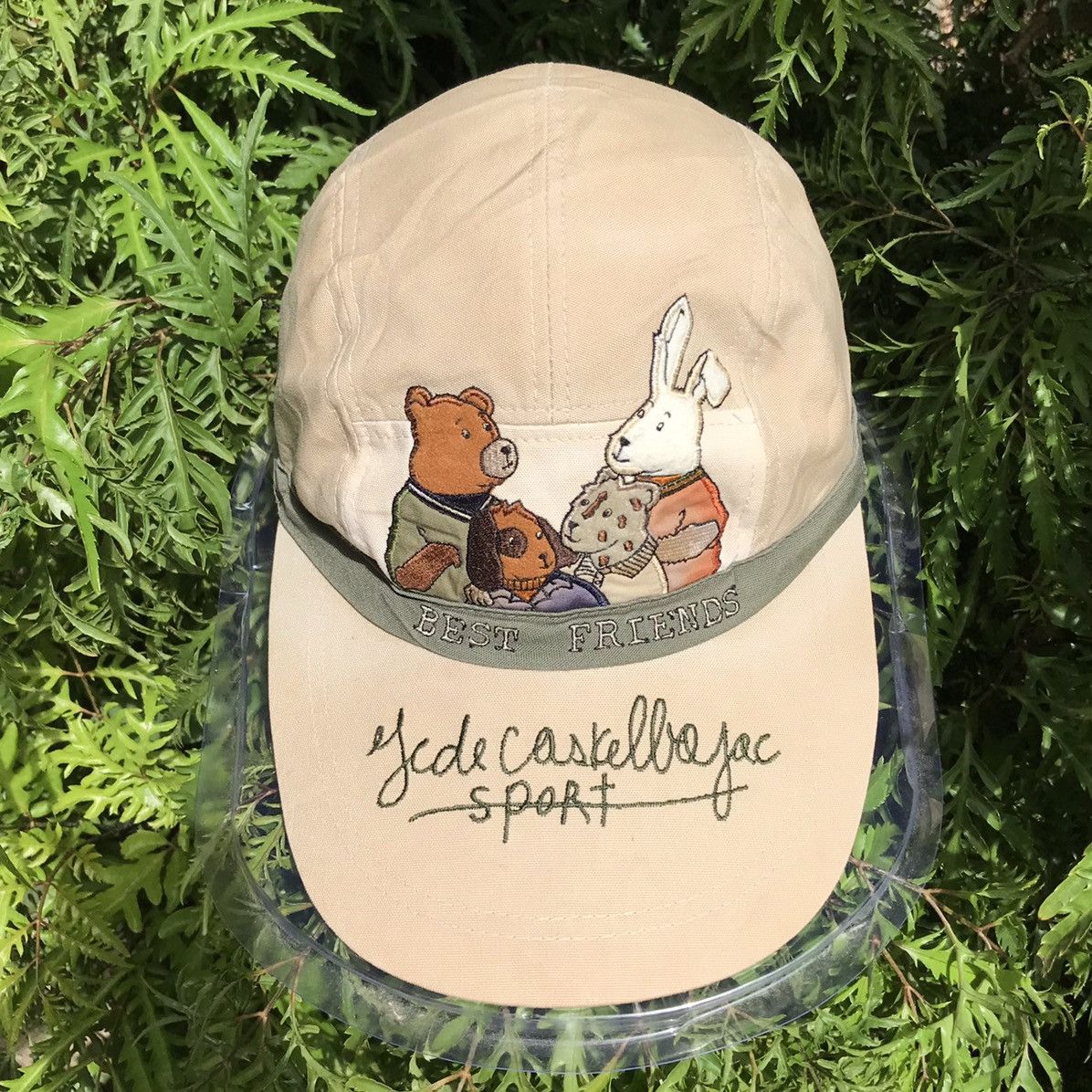Jean Charles De Castelbajac Vintage Jean Charles De Castelbajac 5 Panel Hat Size ONE SIZE - 4 Thumbnail