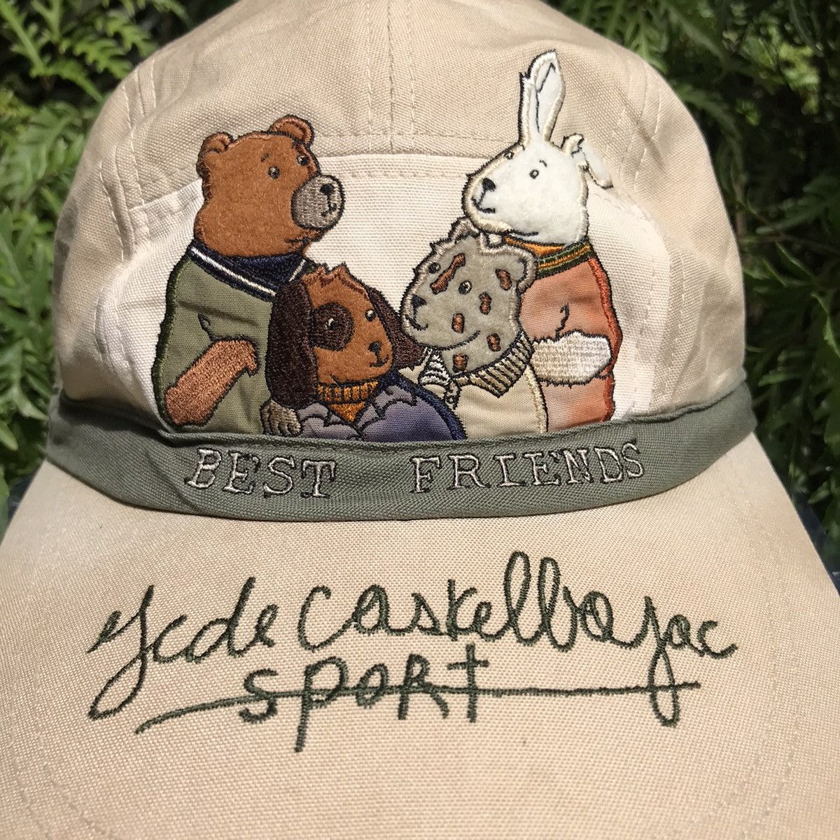 Jean Charles De Castelbajac Vintage Jean Charles De Castelbajac 5 Panel Hat Size ONE SIZE - 11 Thumbnail