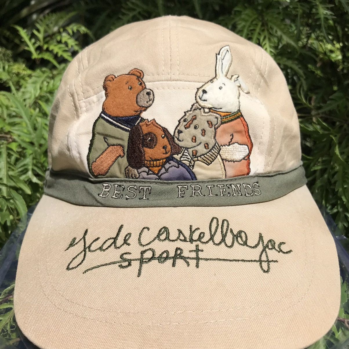 Jean Charles De Castelbajac Vintage Jean Charles De Castelbajac 5 Panel Hat Size ONE SIZE - 10 Thumbnail