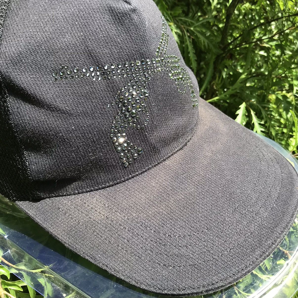 Japanese Brand Roar Swarovski Diamond Guns Playboi Carti Cap SunFaded Size ONE SIZE - 8 Thumbnail