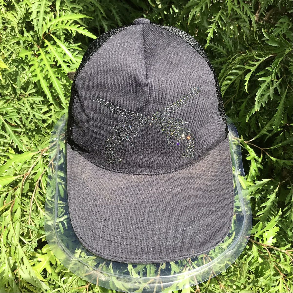 Japanese Brand Roar Swarovski Diamond Guns Playboi Carti Cap SunFaded Size ONE SIZE - 3 Thumbnail