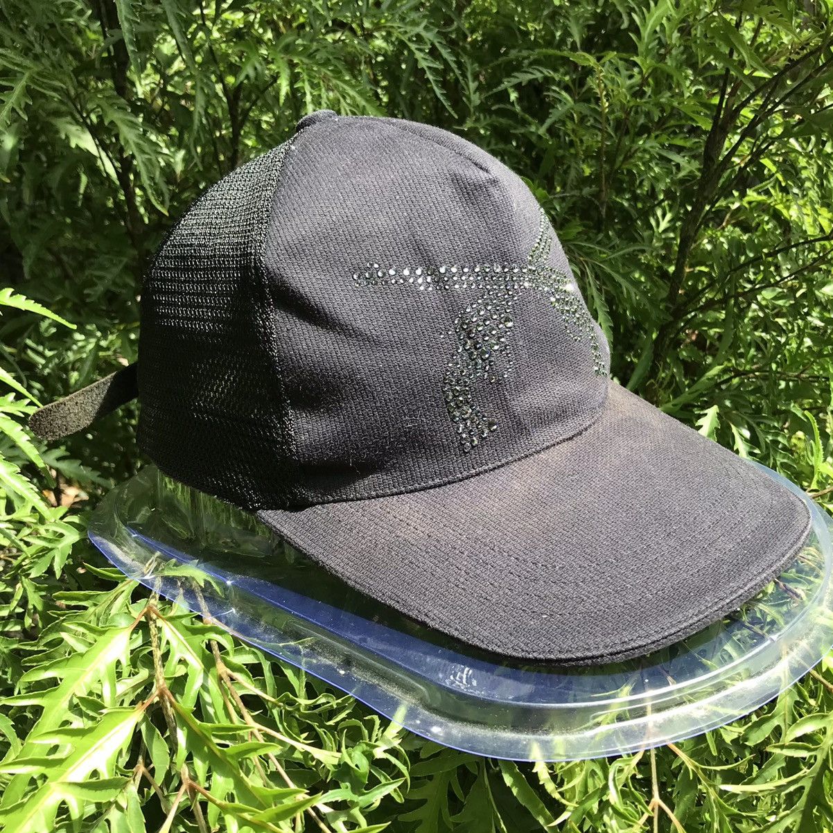 Japanese Brand Roar Swarovski Diamond Guns Playboi Carti Cap SunFaded Size ONE SIZE - 7 Thumbnail