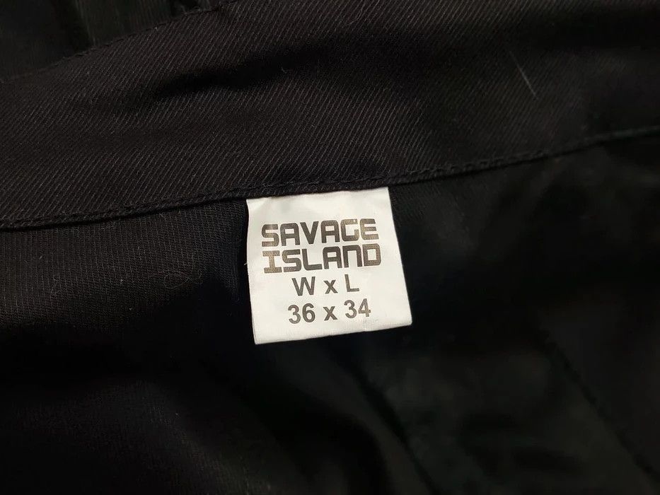 Japanese Brand Vintage 90's Military Black Cargo Pants Travis Scott Japan Size US 36 / EU 52 - 9 Thumbnail