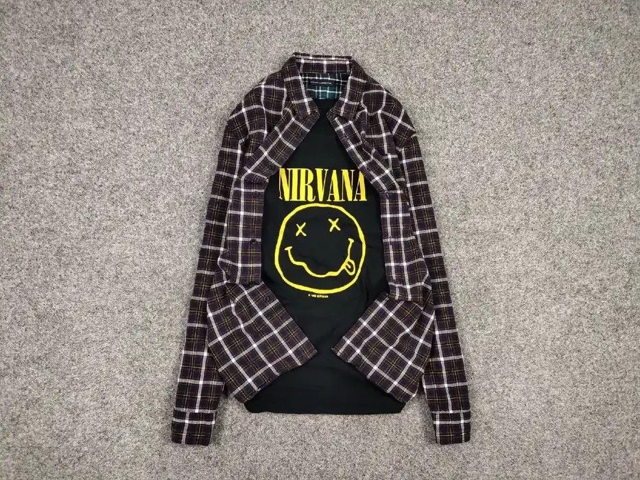 Flannel Vintage Flannel Shirt Travis Scott Style Streetwear Y2K Hype Size US M / EU 48-50 / 2 - 1 Thumbnail