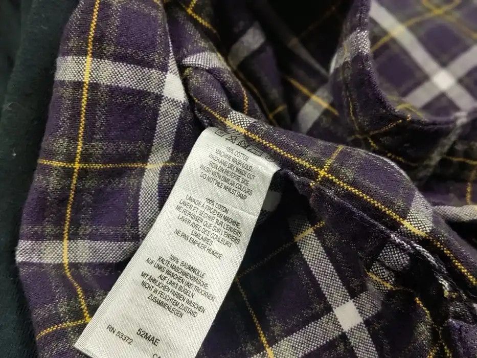 Flannel Vintage Flannel Shirt Travis Scott Style Streetwear Y2K Hype Size US M / EU 48-50 / 2 - 9 Thumbnail
