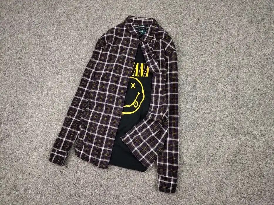 Flannel Vintage Flannel Shirt Travis Scott Style Streetwear Y2K Hype Size US M / EU 48-50 / 2 - 4 Thumbnail