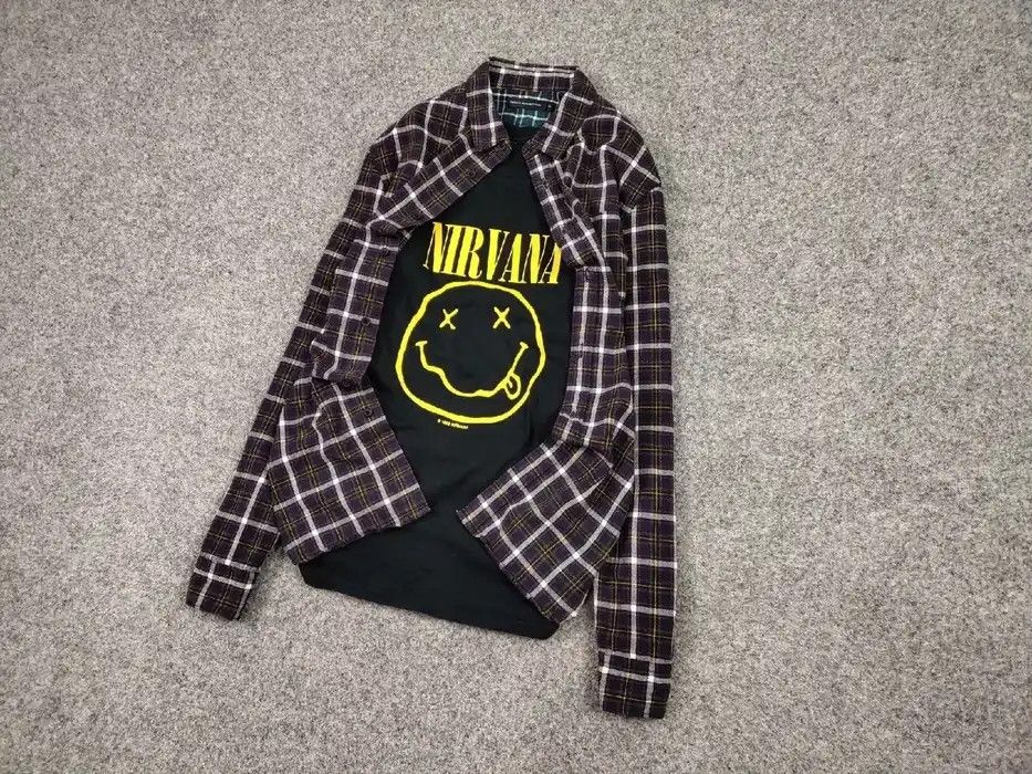 Flannel Vintage Flannel Shirt Travis Scott Style Streetwear Y2K Hype Size US M / EU 48-50 / 2 - 3 Thumbnail