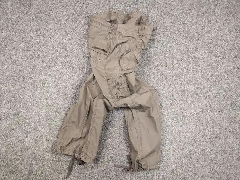 Hysteric Glamour VTG Baggy Rick Owens Junya Watanabe Style opium cargo Pants Size 34" / US 12 / IT 48 - 7 Thumbnail