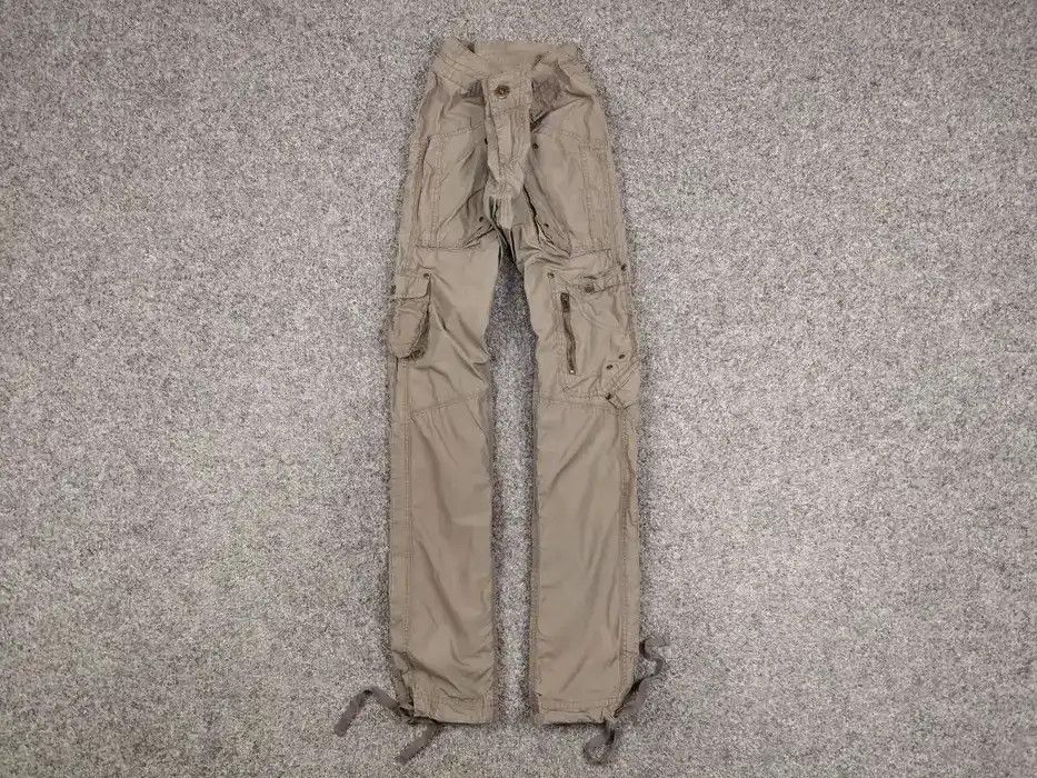 Hysteric Glamour VTG Baggy Rick Owens Junya Watanabe Style opium cargo Pants Size 34" / US 12 / IT 48 - 1 Thumbnail