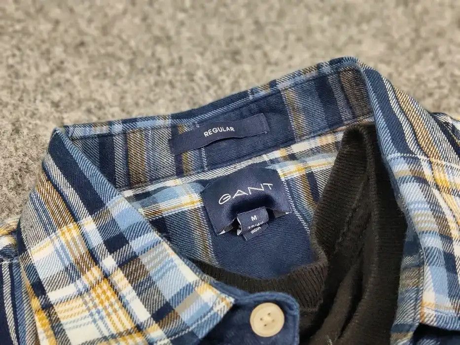 Flannel Vintage Flannel Shirt Checkered Travis Scott Style Size US M / EU 48-50 / 2 - 9 Thumbnail