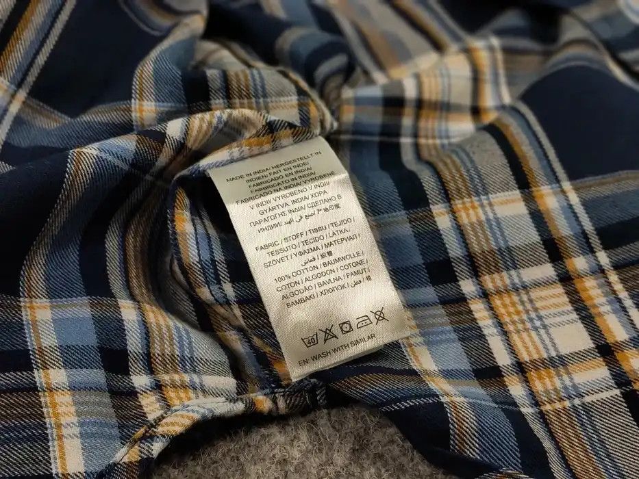Flannel Vintage Flannel Shirt Checkered Travis Scott Style Size US M / EU 48-50 / 2 - 10 Thumbnail