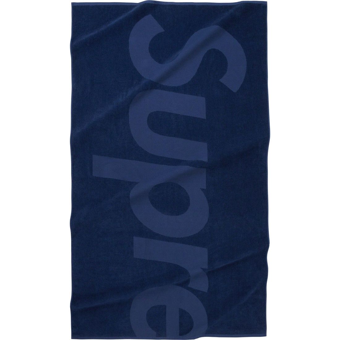 Hypebeast × Streetwear × Supreme Supreme Tonal Logo Towel Blue 