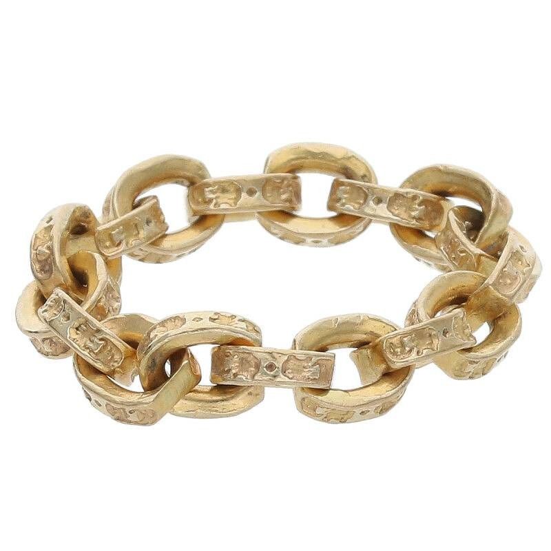 Chrome Hearts Chrome Hearts Gold Paper Chain Ring Size ONE SIZE - 3 Thumbnail