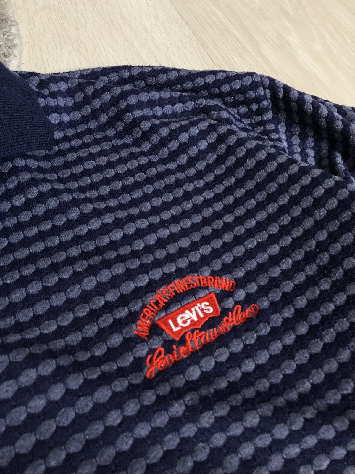 Levi's × Vintage Vintage Levi’s Polo T Shirt Made In USA Size US XL / EU 56 / 4 - 3 Thumbnail