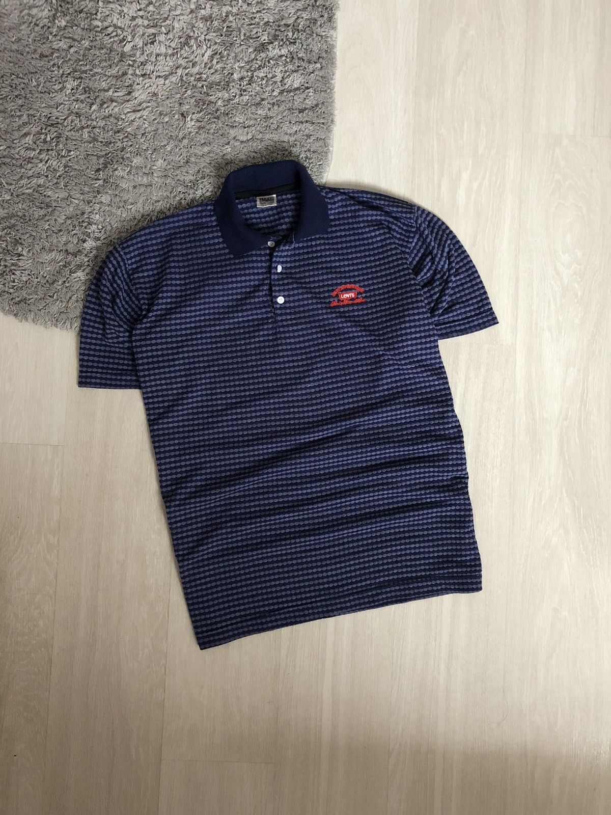 Levi's × Vintage Vintage Levi’s Polo T Shirt Made In USA Size US XL / EU 56 / 4 - 1 Thumbnail