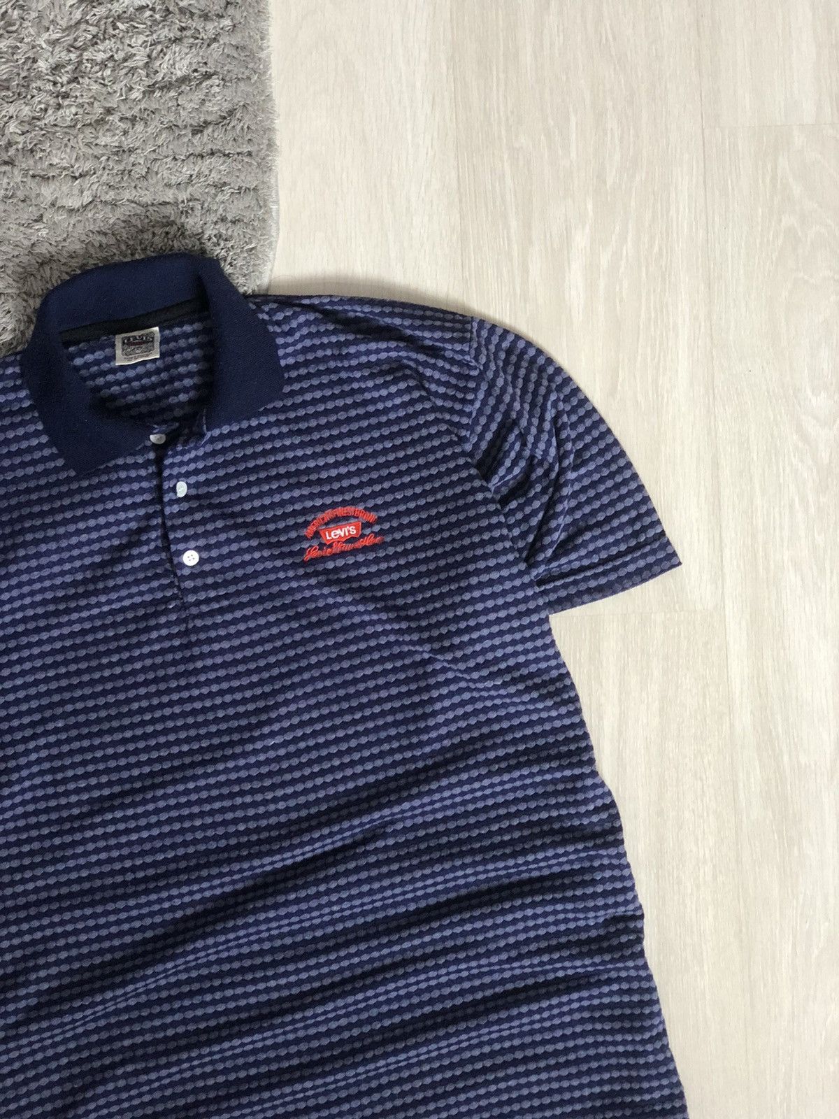 Levi's × Vintage Vintage Levi’s Polo T Shirt Made In USA Size US XL / EU 56 / 4 - 2 Thumbnail