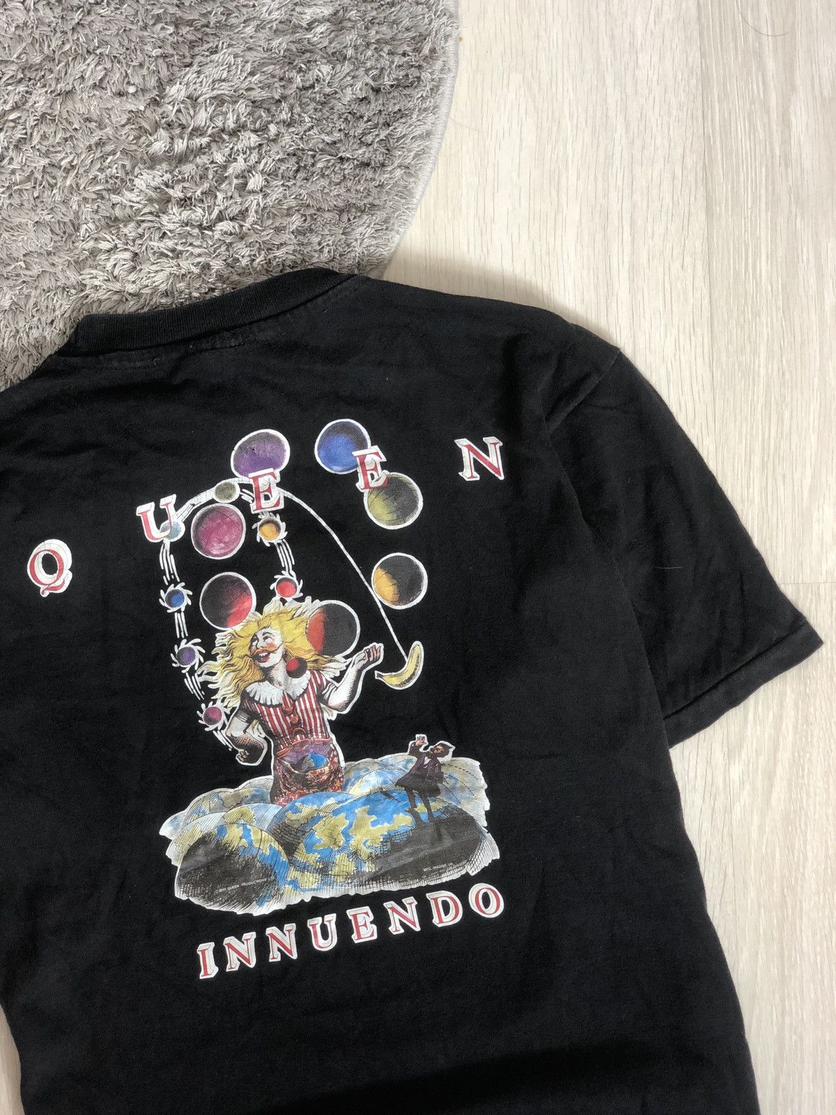 1991 Vintage Queen Innuendo Freddie Mercury T Shirt