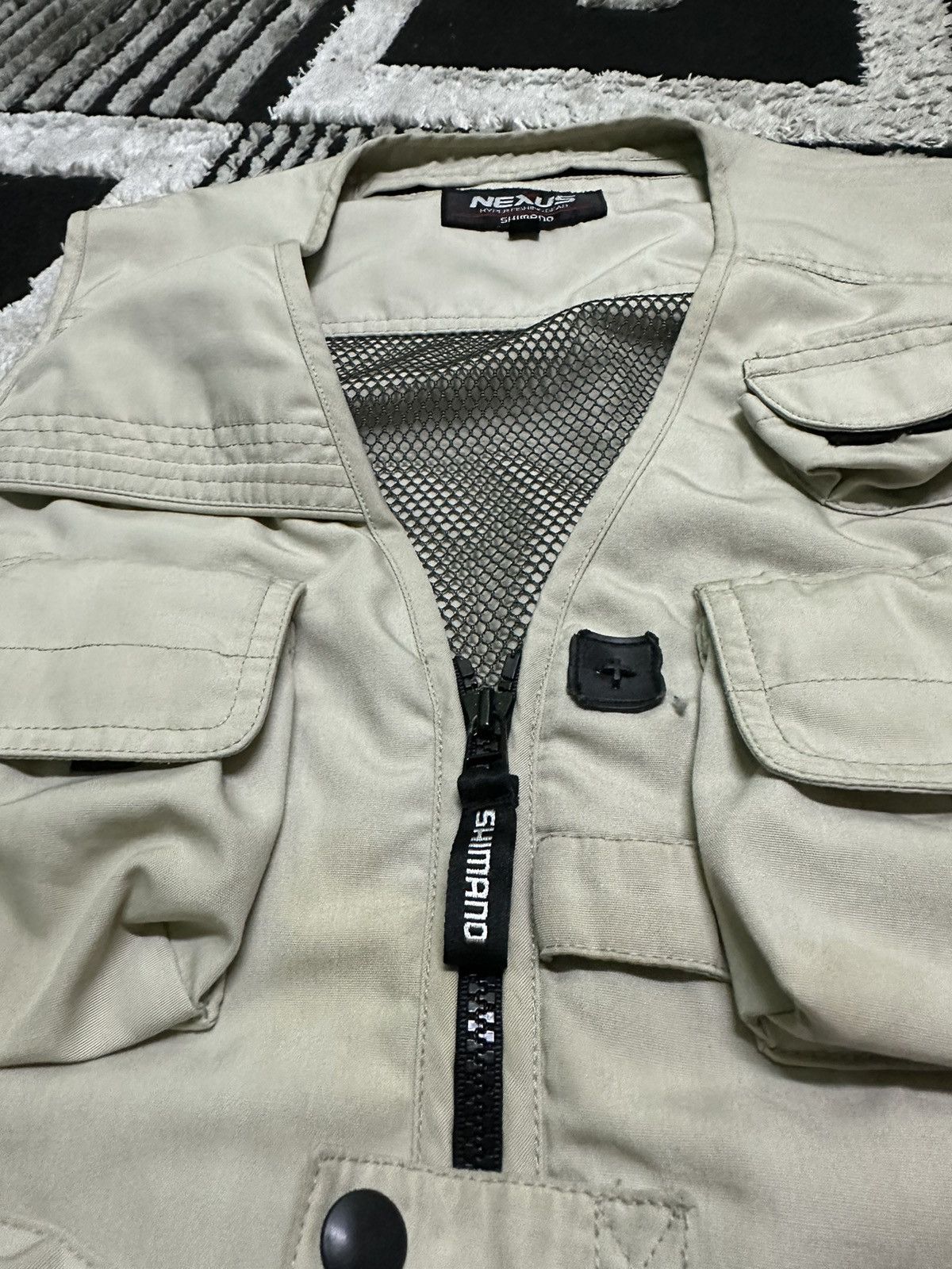 Japanese Brand × NEXUSVII × Vintage Nexus hyper fishing gear Shimano vest Size US L / EU 52-54 / 3 - 5 Thumbnail