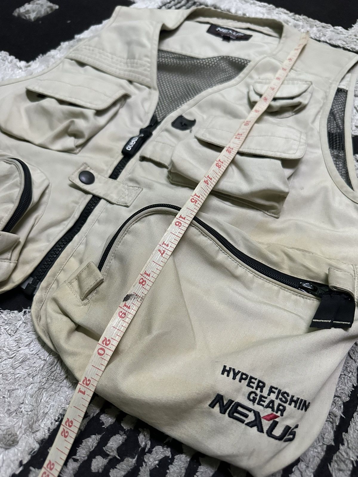 Japanese Brand × NEXUSVII × Vintage Nexus hyper fishing gear Shimano vest Size US L / EU 52-54 / 3 - 8 Thumbnail