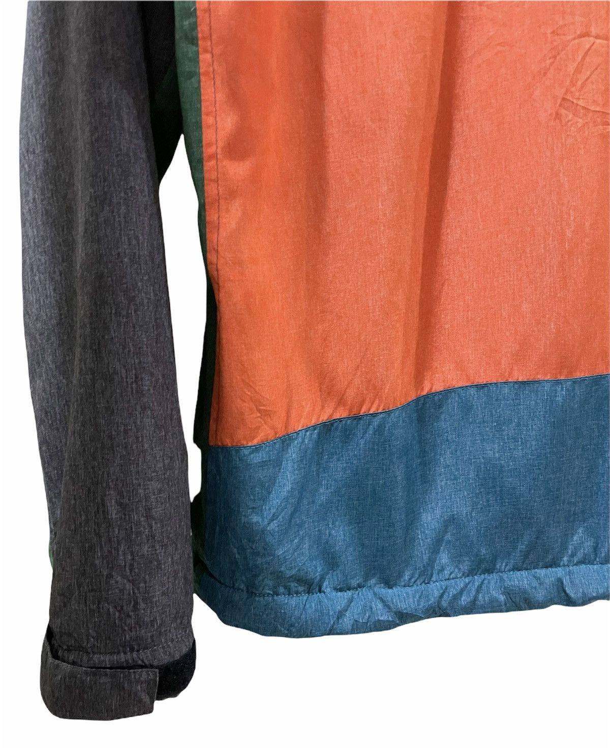 Japanese Brand Multicolor Zipper Light Jacket With Inner Fleece Lining Size US M / EU 48-50 / 2 - 15 Thumbnail