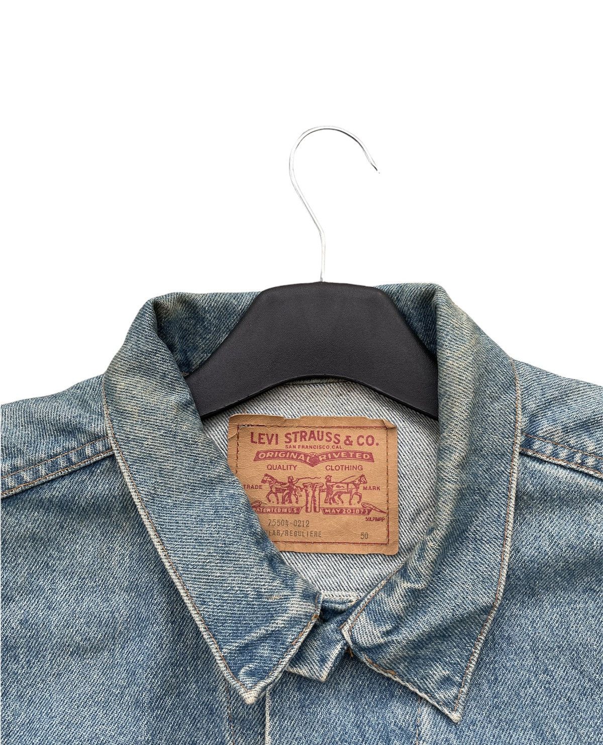 Levi's Levis 75504 Type lll Denim Jacket Size US XXL / EU 58 / 5 - 4 Thumbnail
