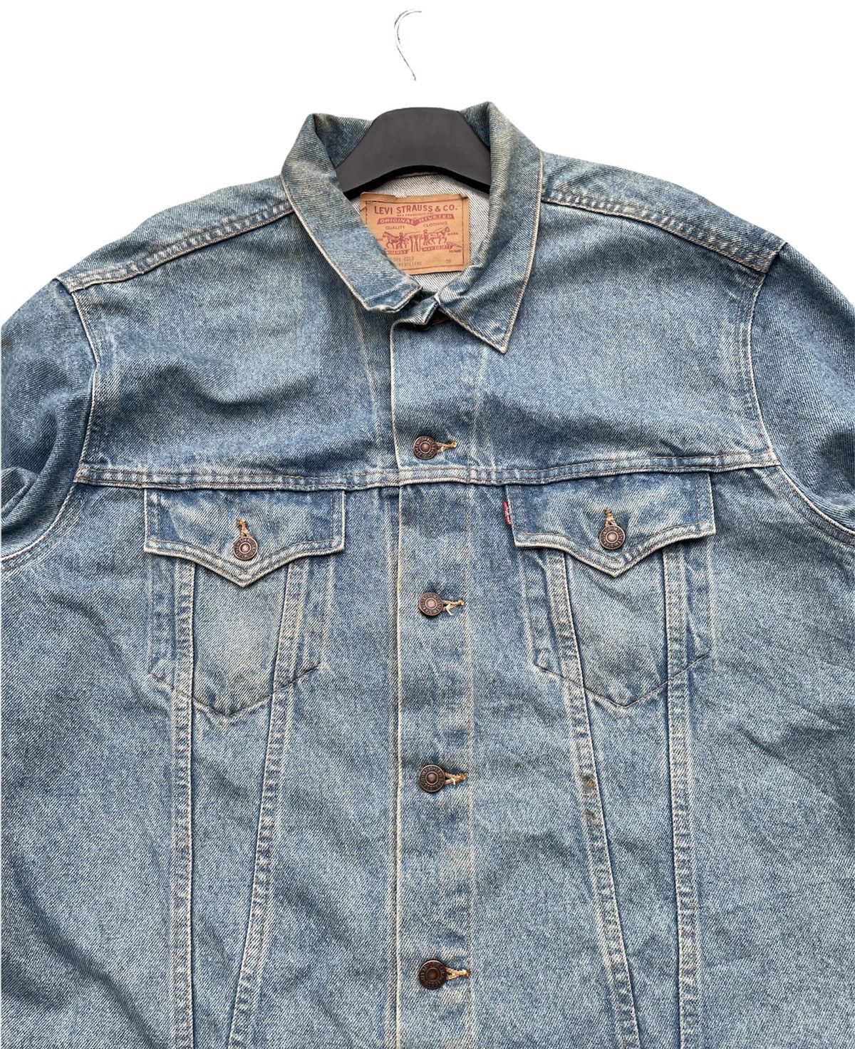 Levi's Levis 75504 Type lll Denim Jacket Size US XXL / EU 58 / 5 - 3 Thumbnail
