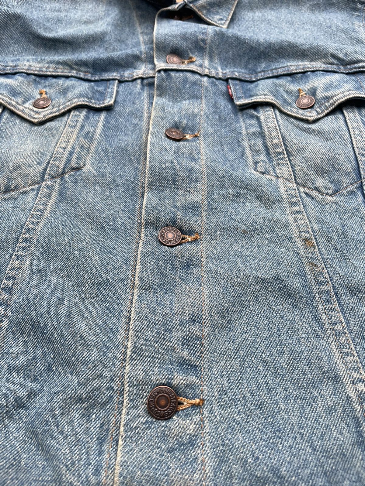 Levi's Levis 75504 Type lll Denim Jacket Size US XXL / EU 58 / 5 - 17 Thumbnail