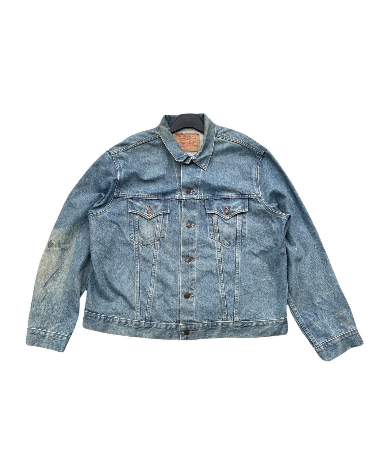 Levi's Levis 75504 Type lll Denim Jacket Size US XXL / EU 58 / 5 - 1 Thumbnail