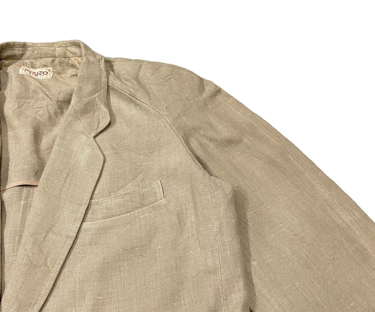 Kenzo Vintage Kenzo Two Buttons Blazer Coat Jacket Size US M / EU 48-50 / 2 - 2 Thumbnail