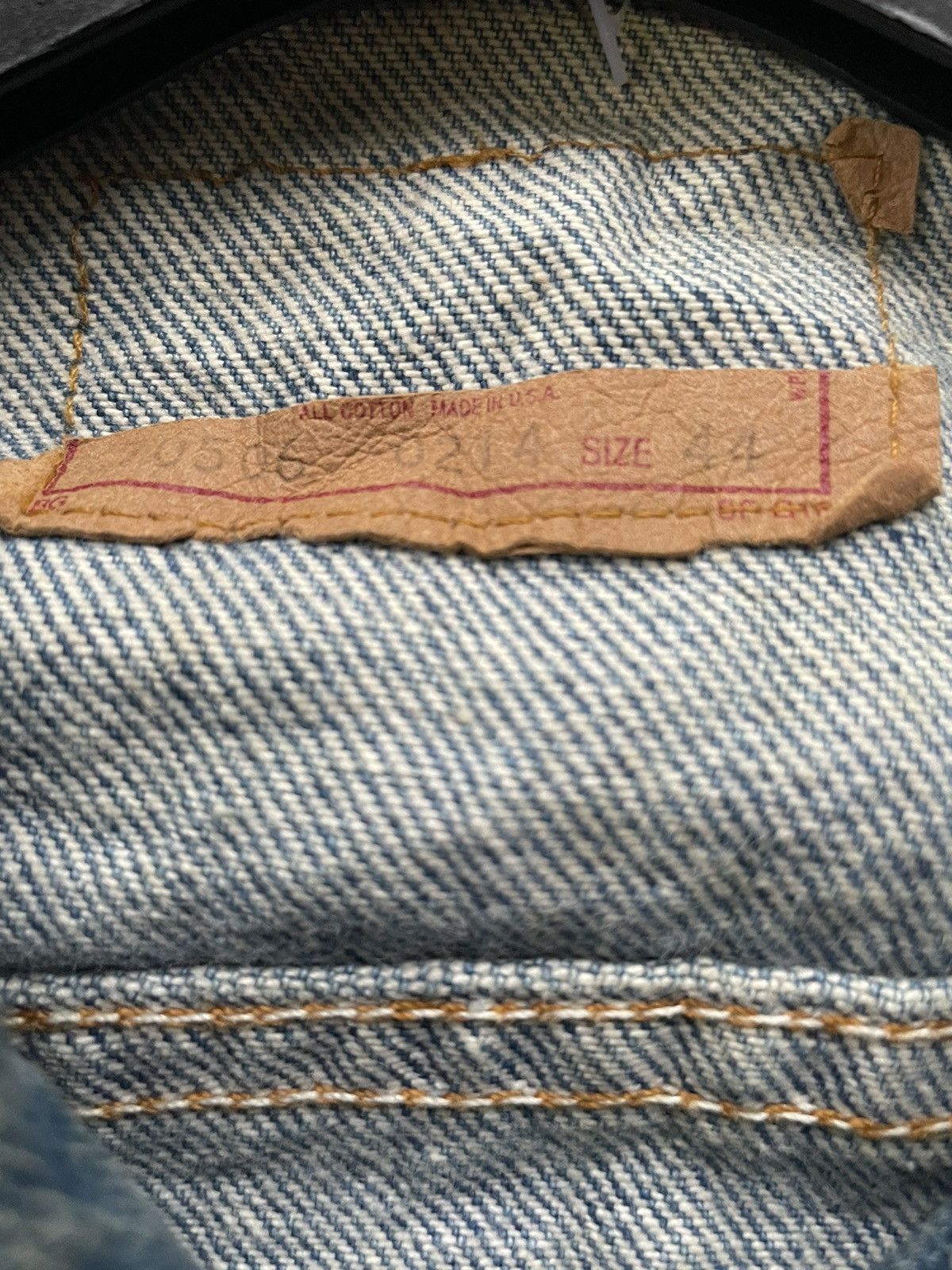 Levi's Levis 70506 Vintage 1986 Denim Jacket Size US L / EU 52-54 / 3 - 14 Thumbnail