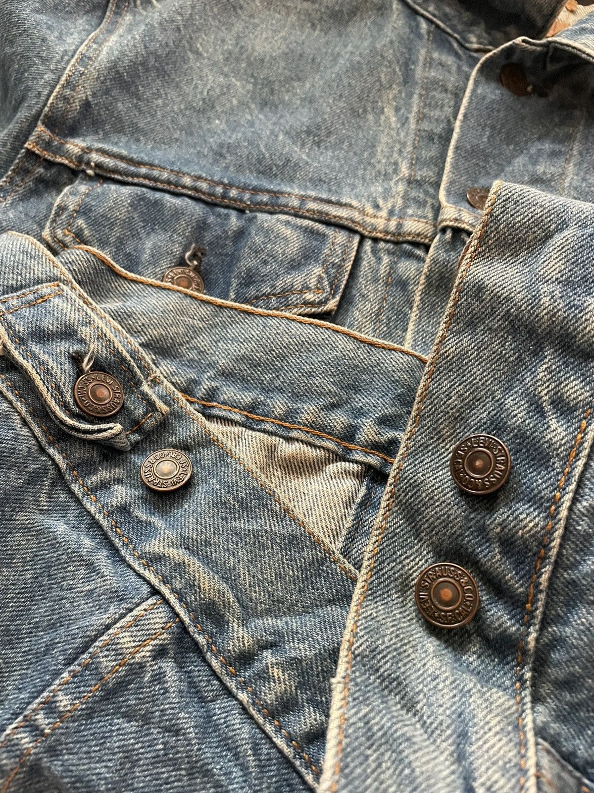 Levi's Levis 70506 Vintage 1986 Denim Jacket Size US L / EU 52-54 / 3 - 8 Thumbnail