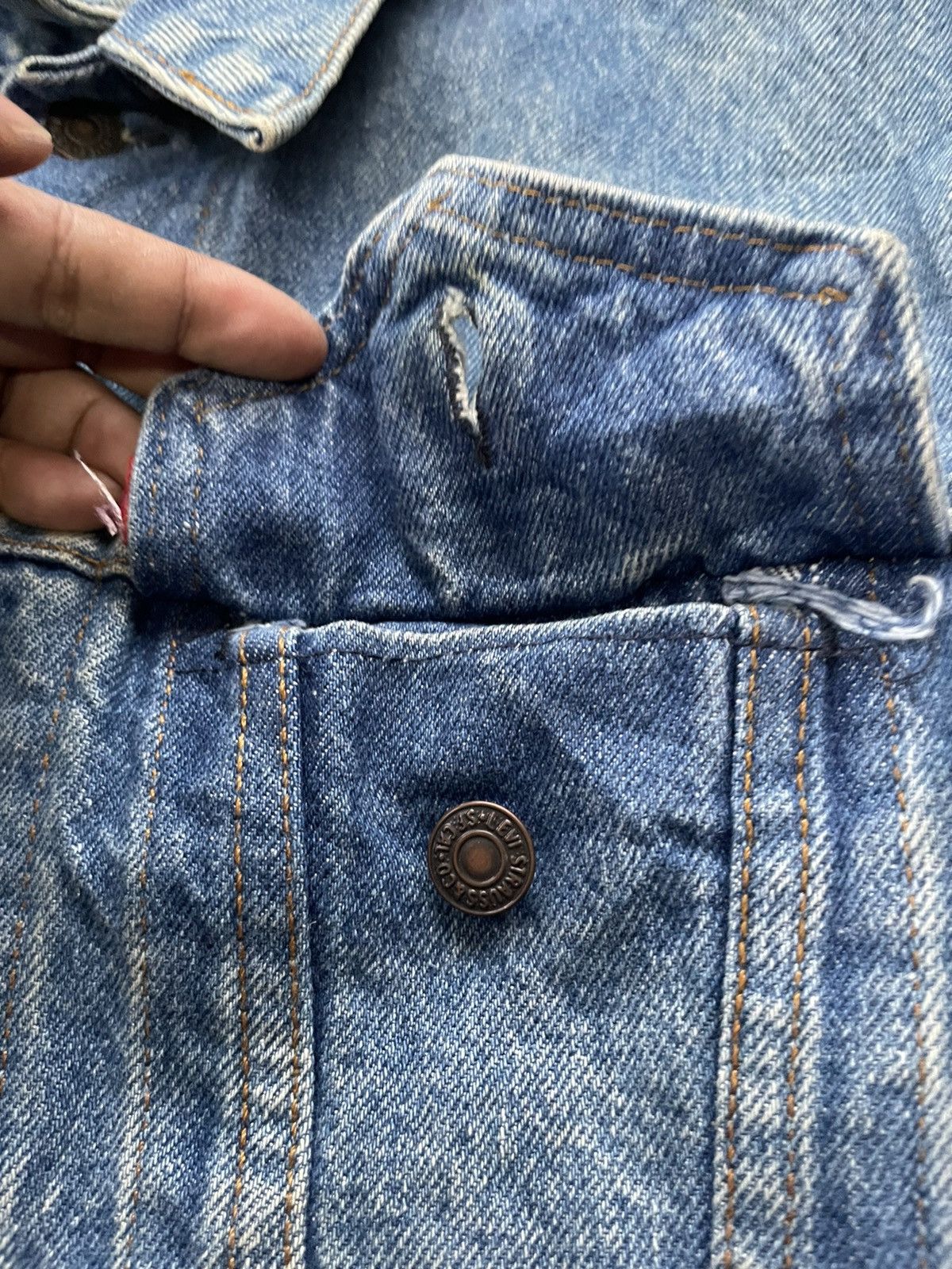 Levi's Levis 70506 Vintage 1986 Denim Jacket Size US L / EU 52-54 / 3 - 15 Thumbnail