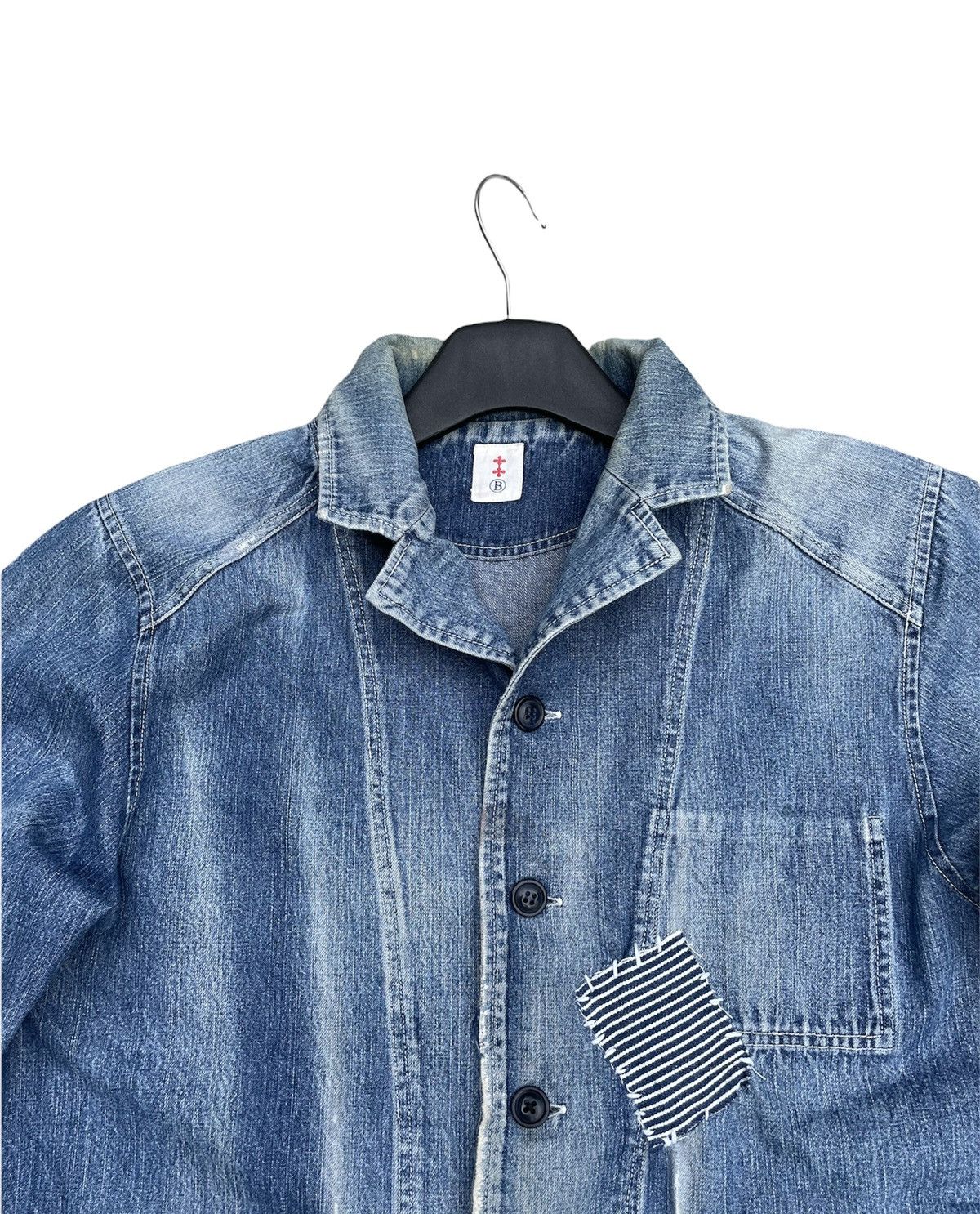 If Six Was Nine Vintage Japanesse Chore Jacket Distressed Size US M / EU 48-50 / 2 - 5 Thumbnail